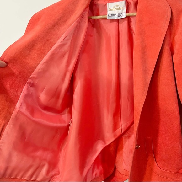 Abe Schrader Vintage UltraSuede Leather Jacket - Picture 3 of 9